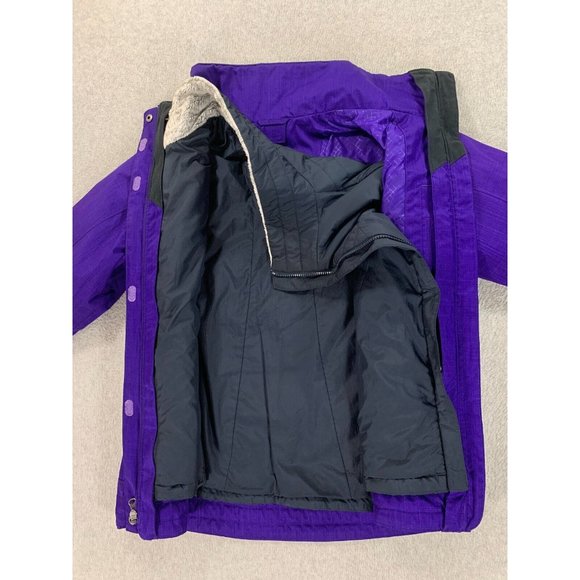 Columbia Core Interchange Zip Out 3 in 1 Jacket (Women's Medium) Purple - Picture 12 of 15